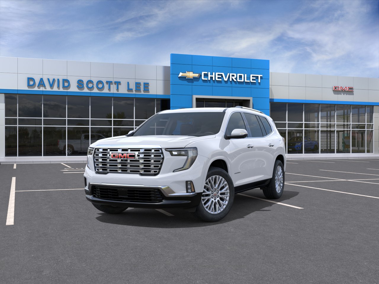 New 2026 Glacier White Tricoat GMC Denali image 8