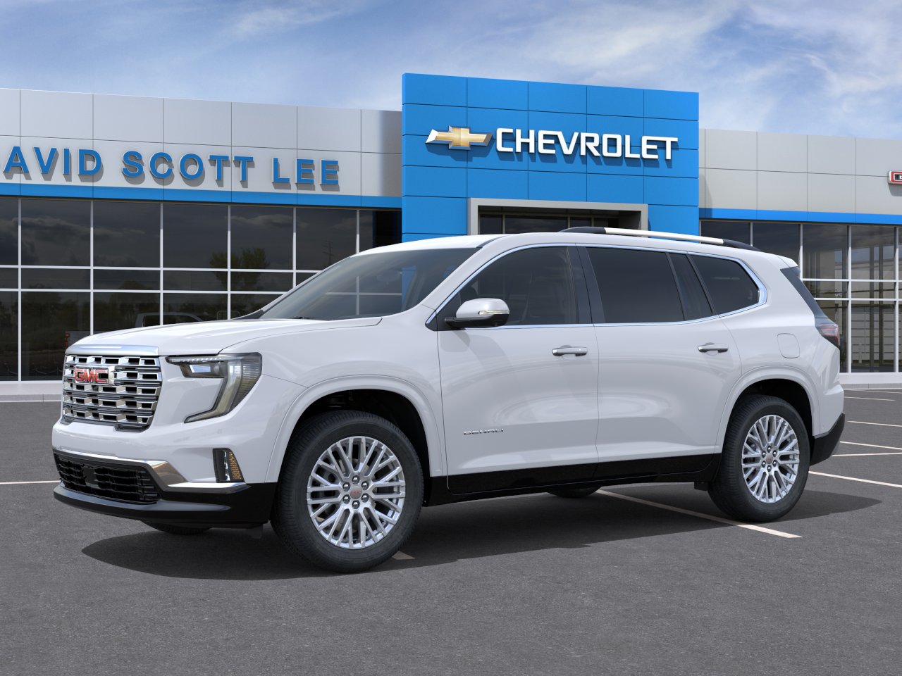 New 2026 Glacier White Tricoat GMC Denali image 2