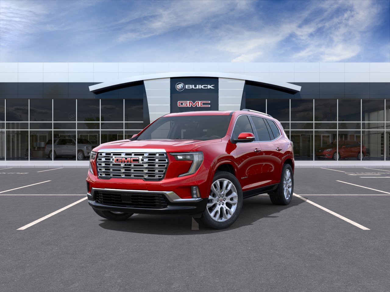 New 2026 Volcanic Red Tintcoat GMC Denali image 8