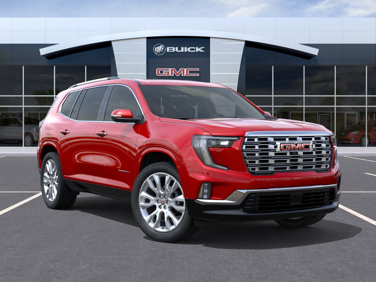 New 2026 Volcanic Red Tintcoat GMC Denali image 7