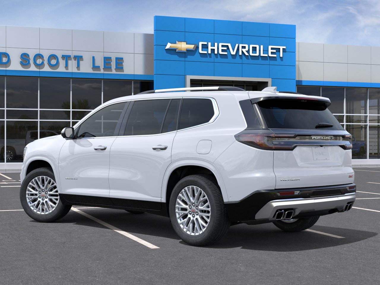 New 2026 Glacier White Tricoat GMC Denali image 3