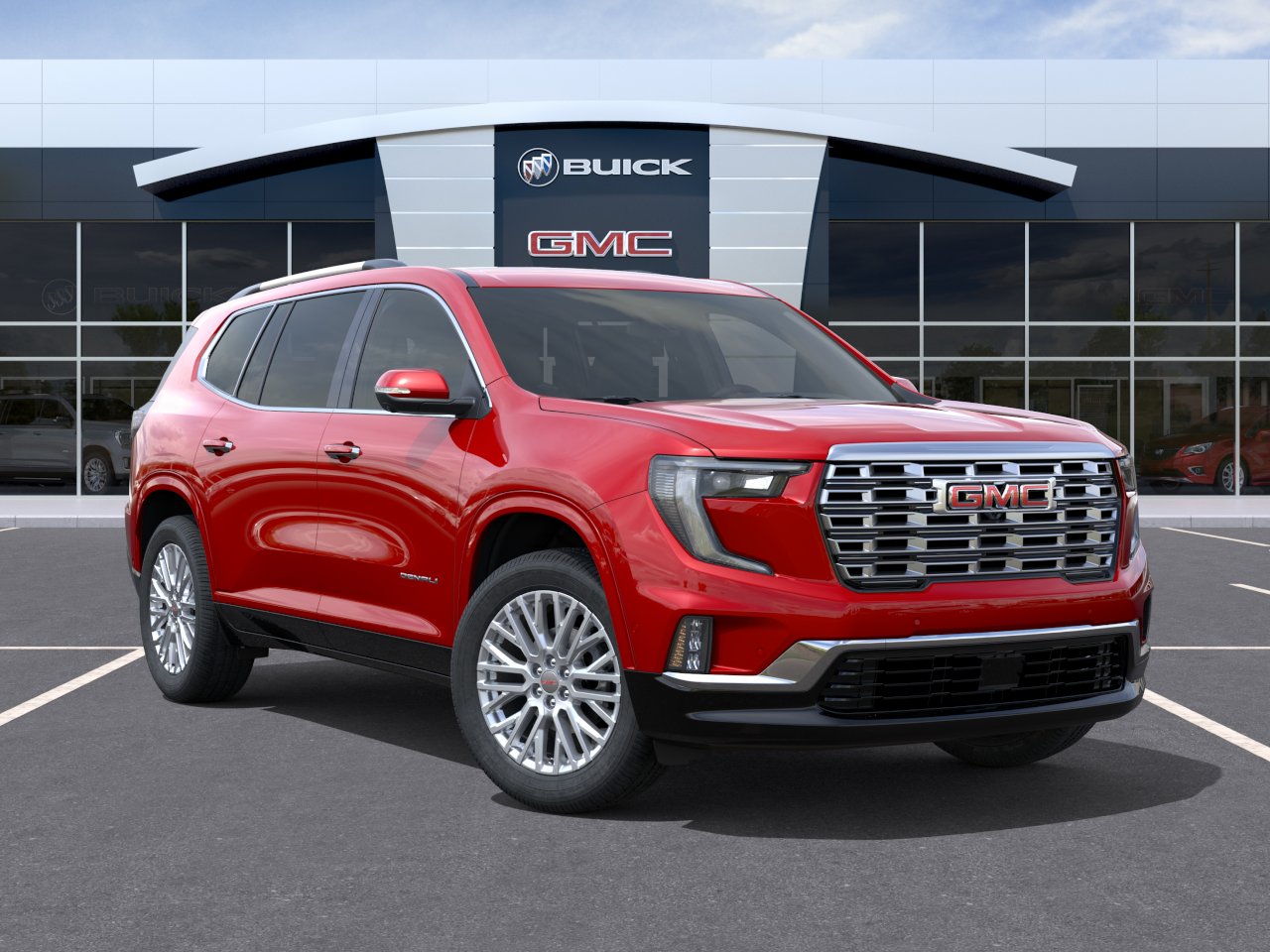 New 2026 Volcanic Red Tintcoat GMC Denali image 7