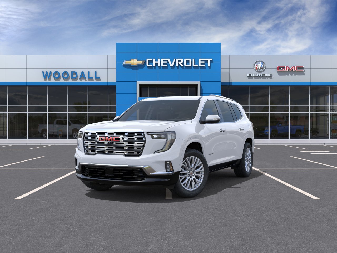 New 2026 Glacier White Tricoat GMC Denali image 32
