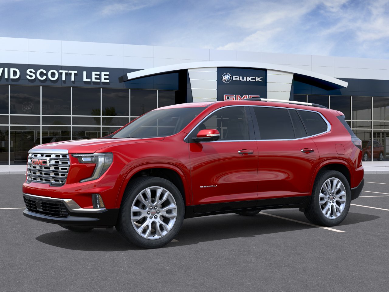 New 2026 Volcanic Red Tintcoat GMC Denali image 2