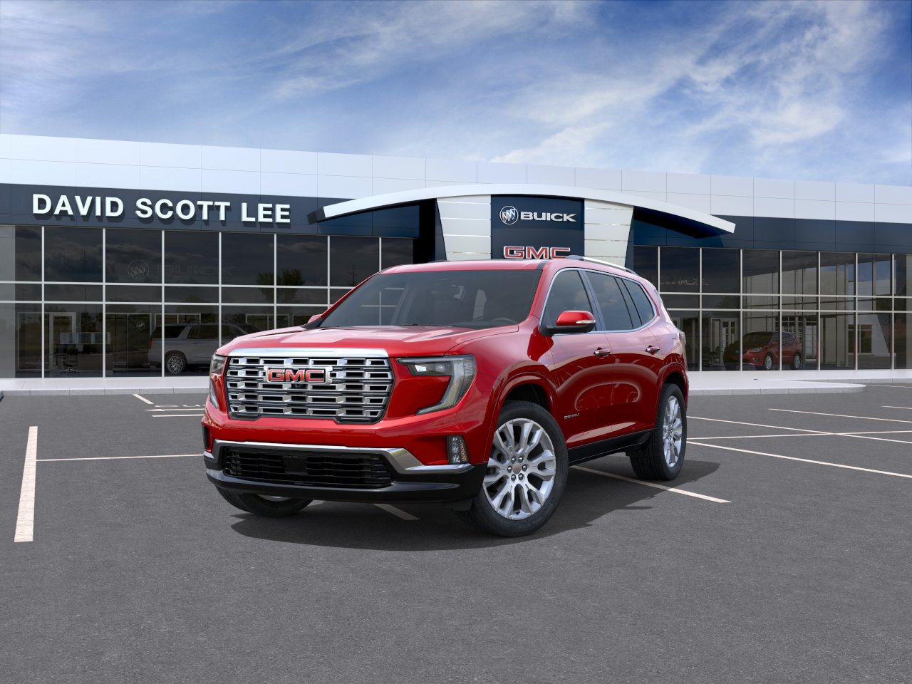 New 2026 Volcanic Red Tintcoat GMC Denali image 8