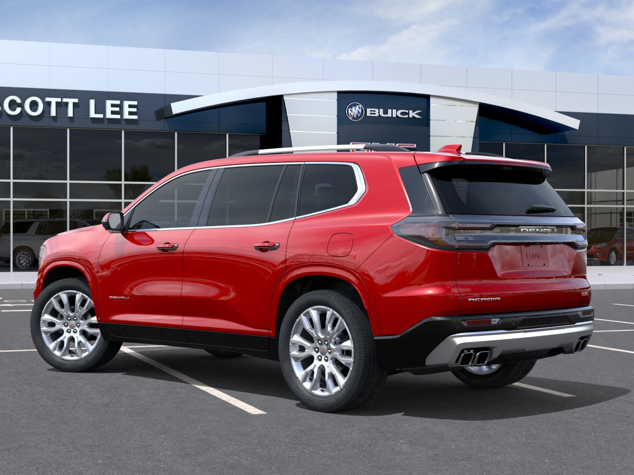 New 2026 Volcanic Red Tintcoat GMC Denali image 3