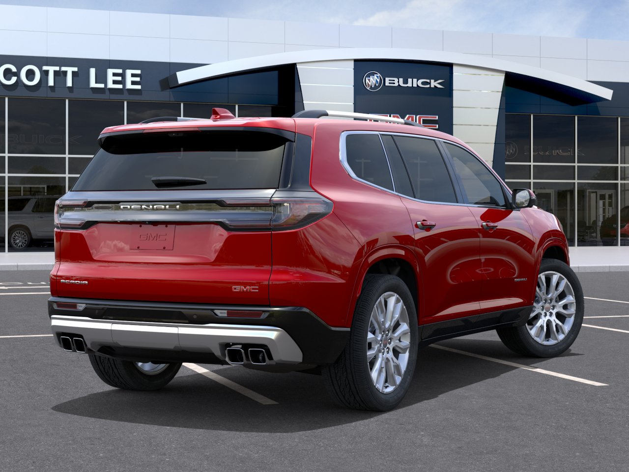 New 2026 Volcanic Red Tintcoat GMC Denali image 4