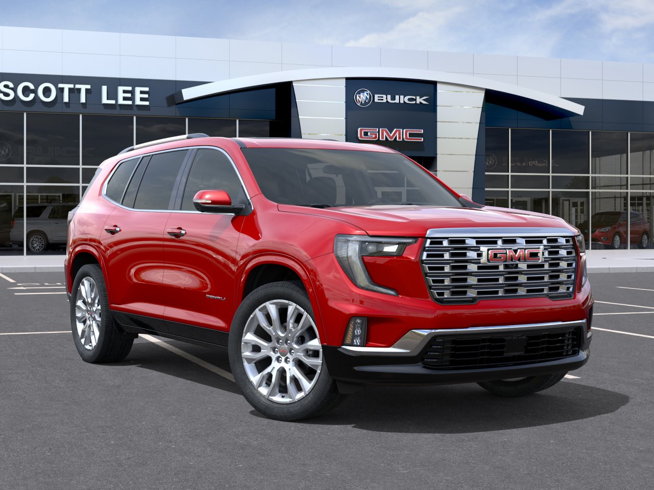 New 2026 Volcanic Red Tintcoat GMC Denali image 7