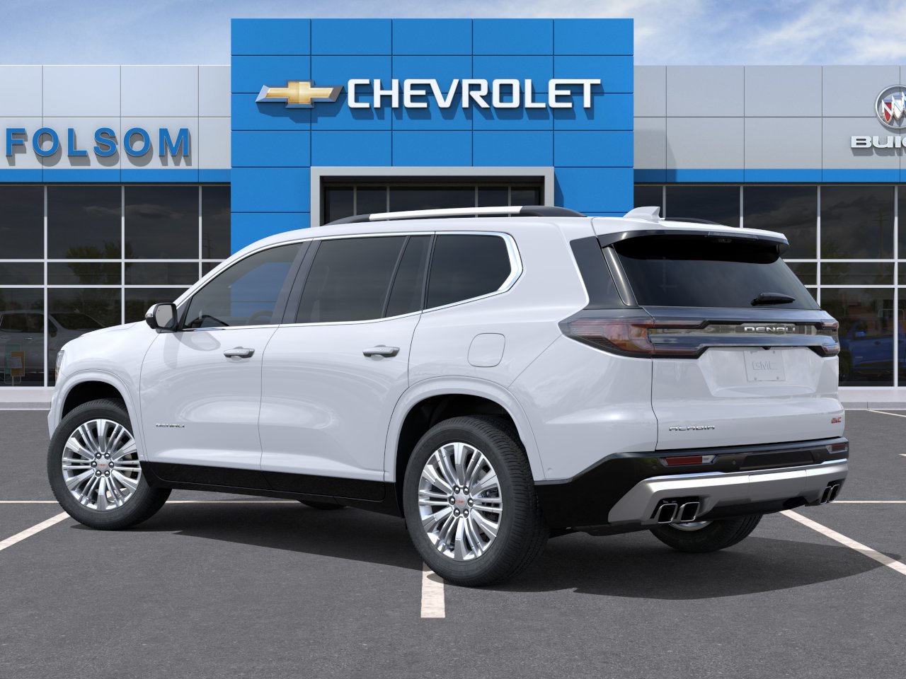 New 2027 Glacier White Tricoat GMC Denali image 3