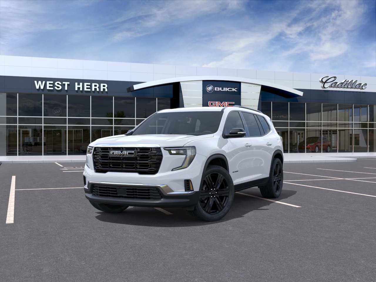 New 2026 Glacier White Tricoat GMC Elevation image 56