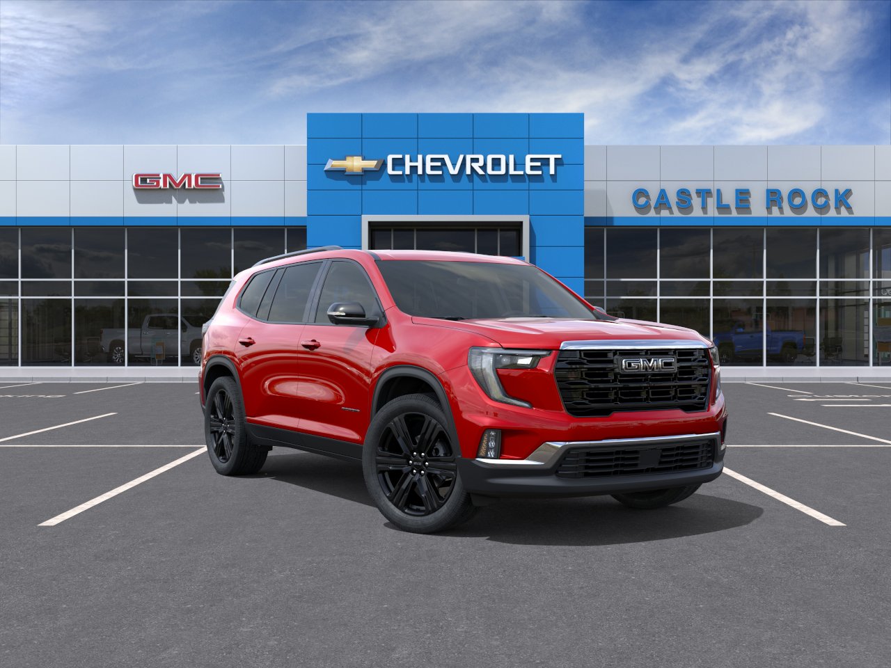 New 2026 Volcanic Red Tintcoat GMC Elevation image 28