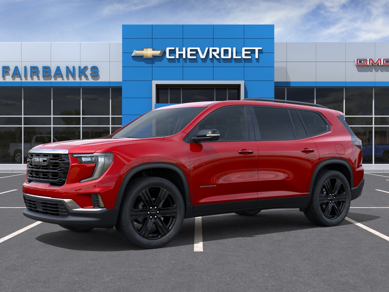 New 2026 Volcanic Red Tintcoat GMC Elevation image 2