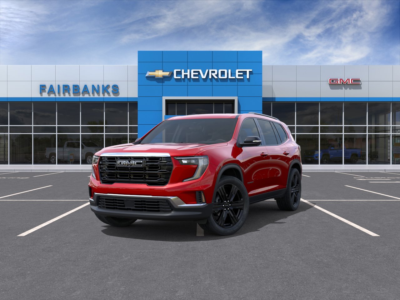 New 2026 Volcanic Red Tintcoat GMC Elevation image 8