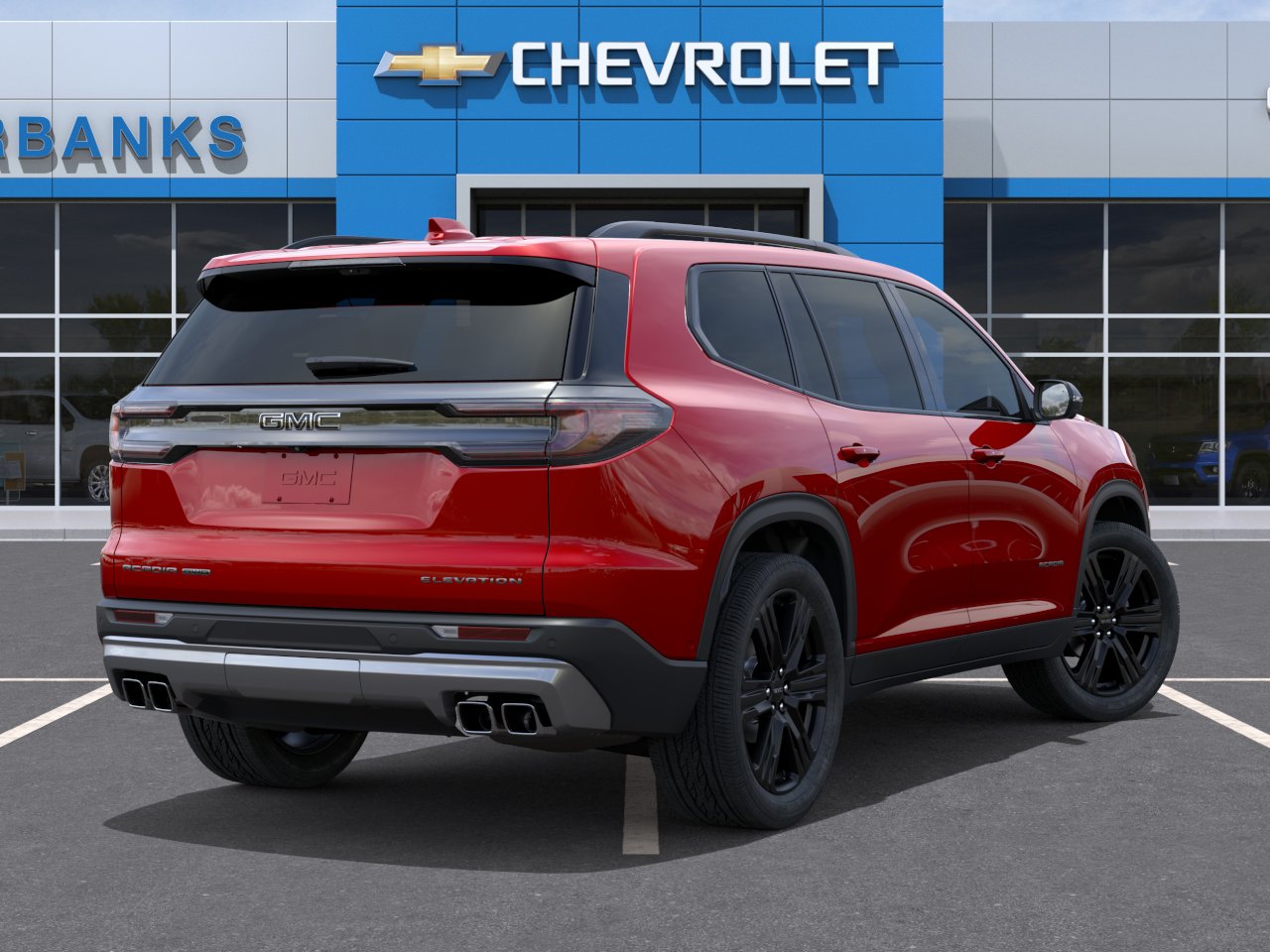 New 2026 Volcanic Red Tintcoat GMC Elevation image 4