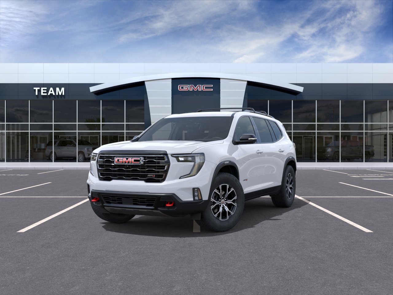 New 2026 Glacier White Tricoat GMC AT4 image 44