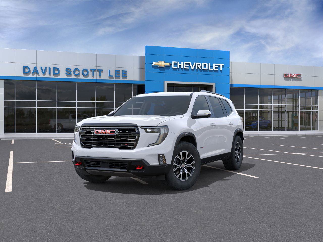 New 2026 Summit White GMC AT4 image 8