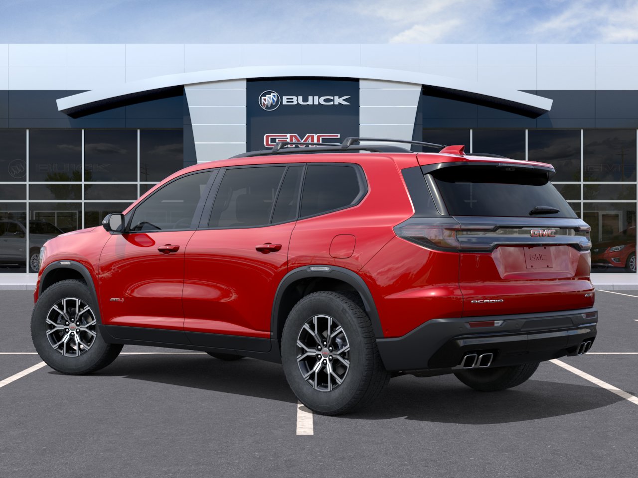 New 2026 Volcanic Red Tintcoat GMC AT4 image 3