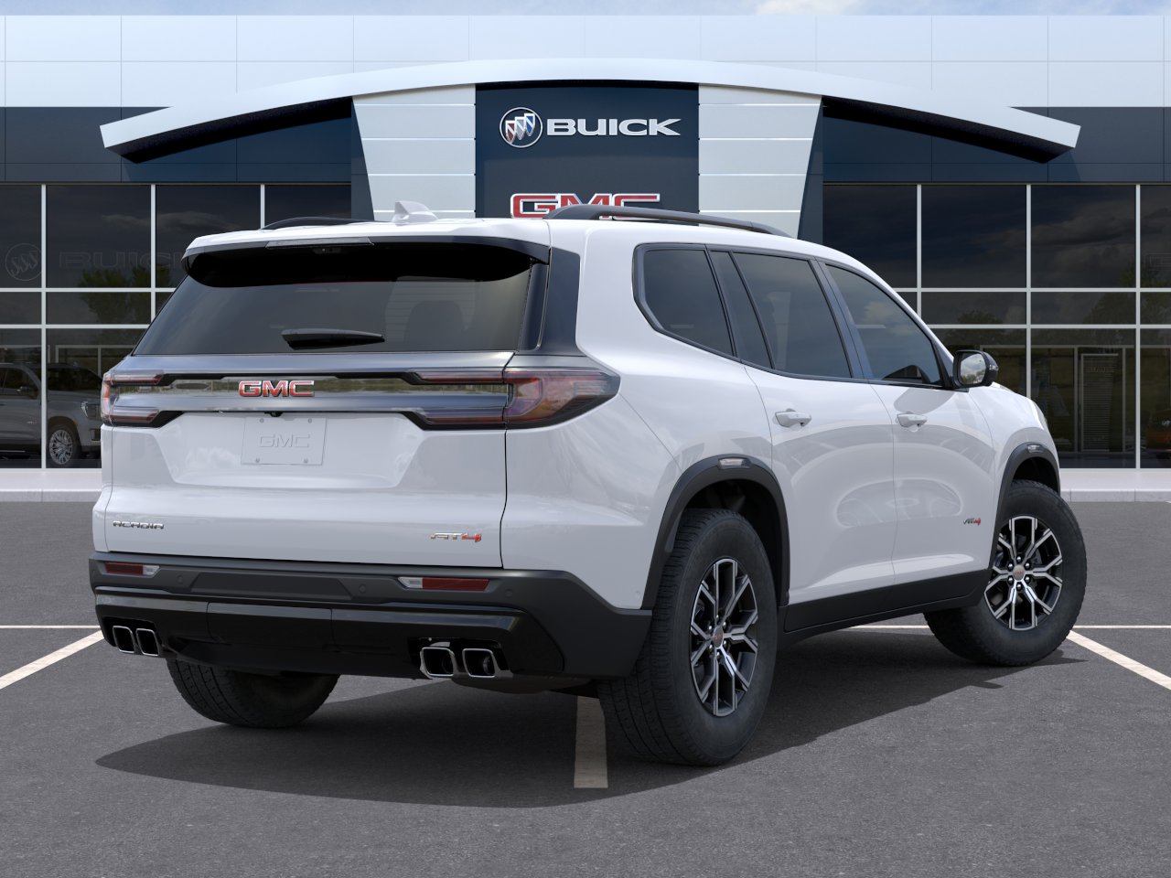 New 2026 Glacier White Tricoat GMC AT4 image 4