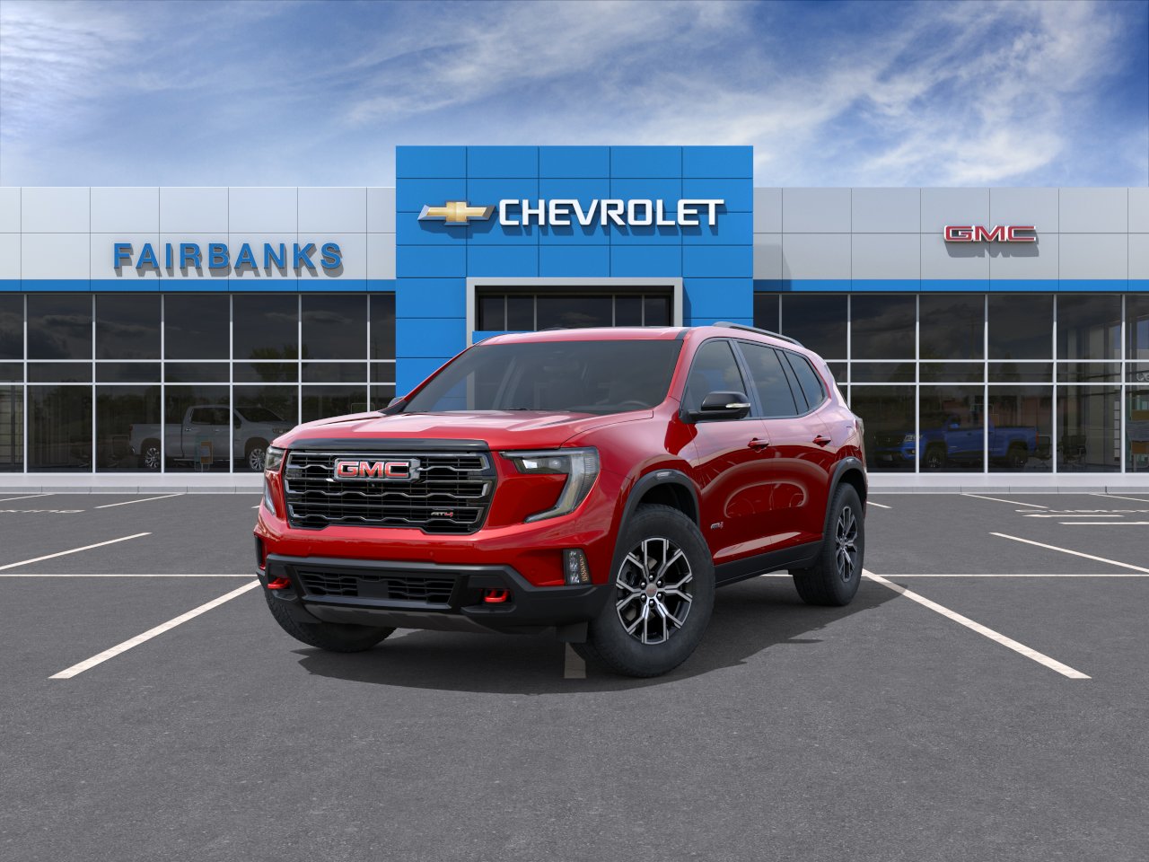 New 2026 Volcanic Red Tintcoat GMC AT4 image 8