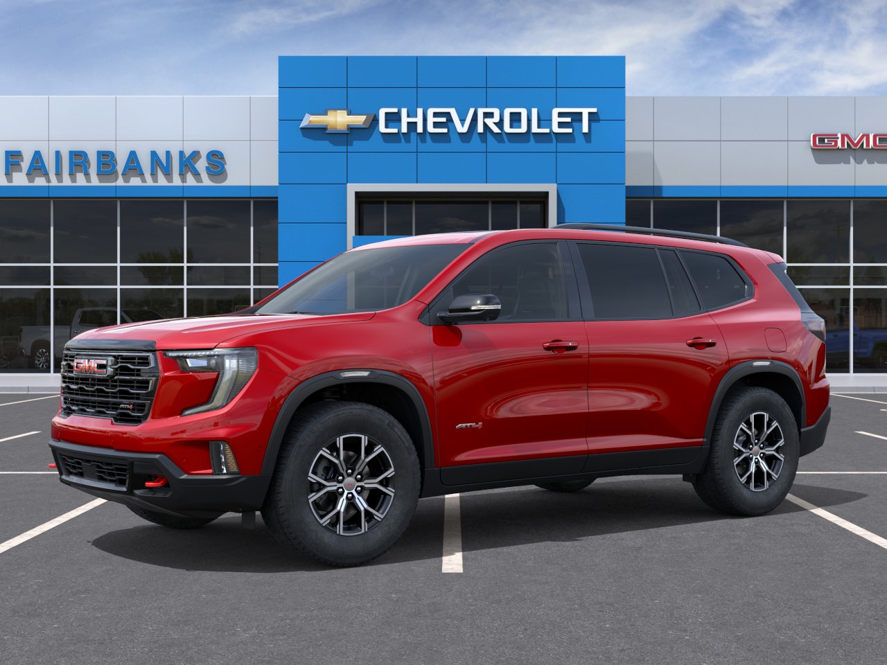 New 2026 Volcanic Red Tintcoat GMC AT4 image 2