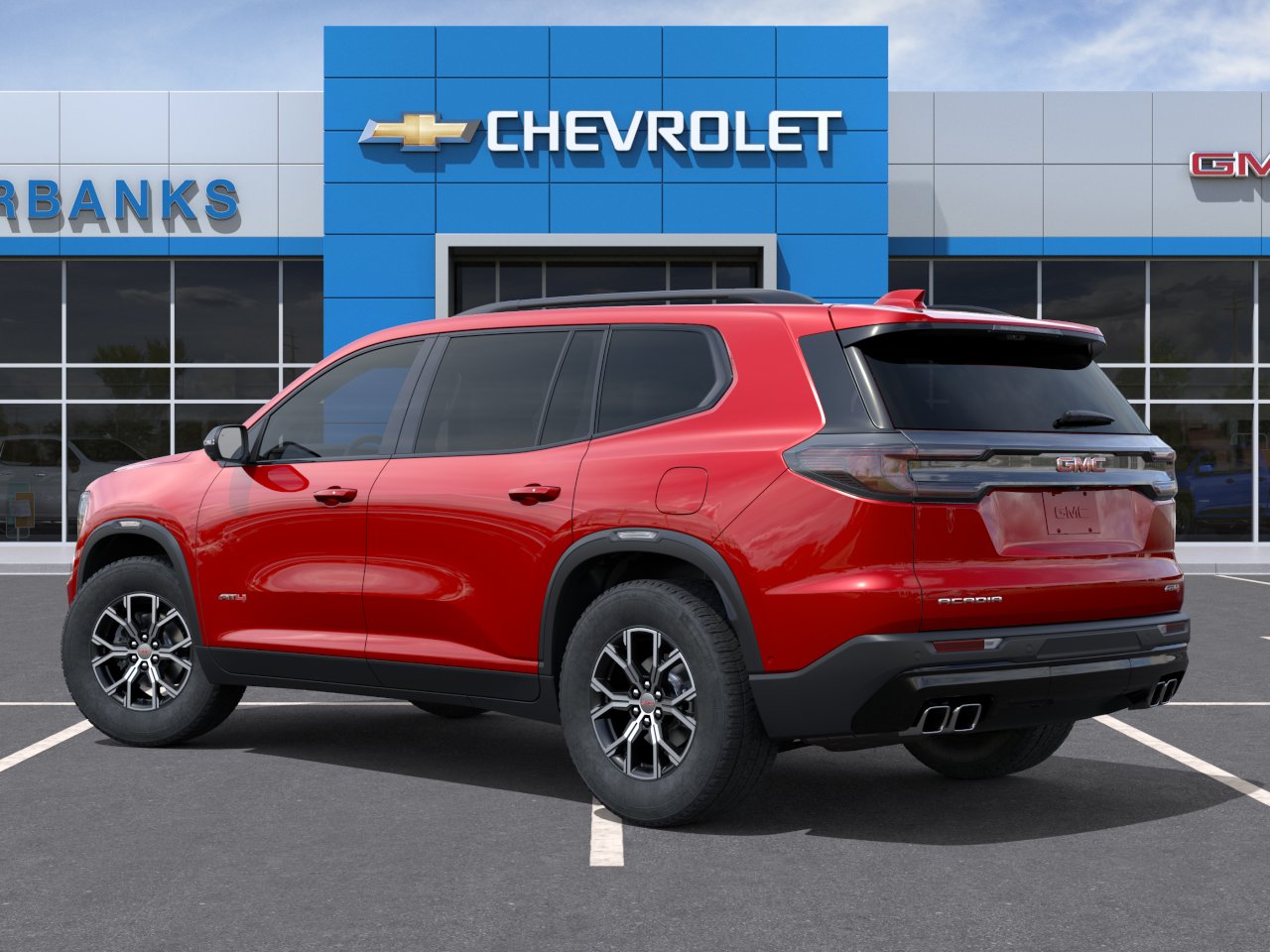 New 2026 Volcanic Red Tintcoat GMC AT4 image 3