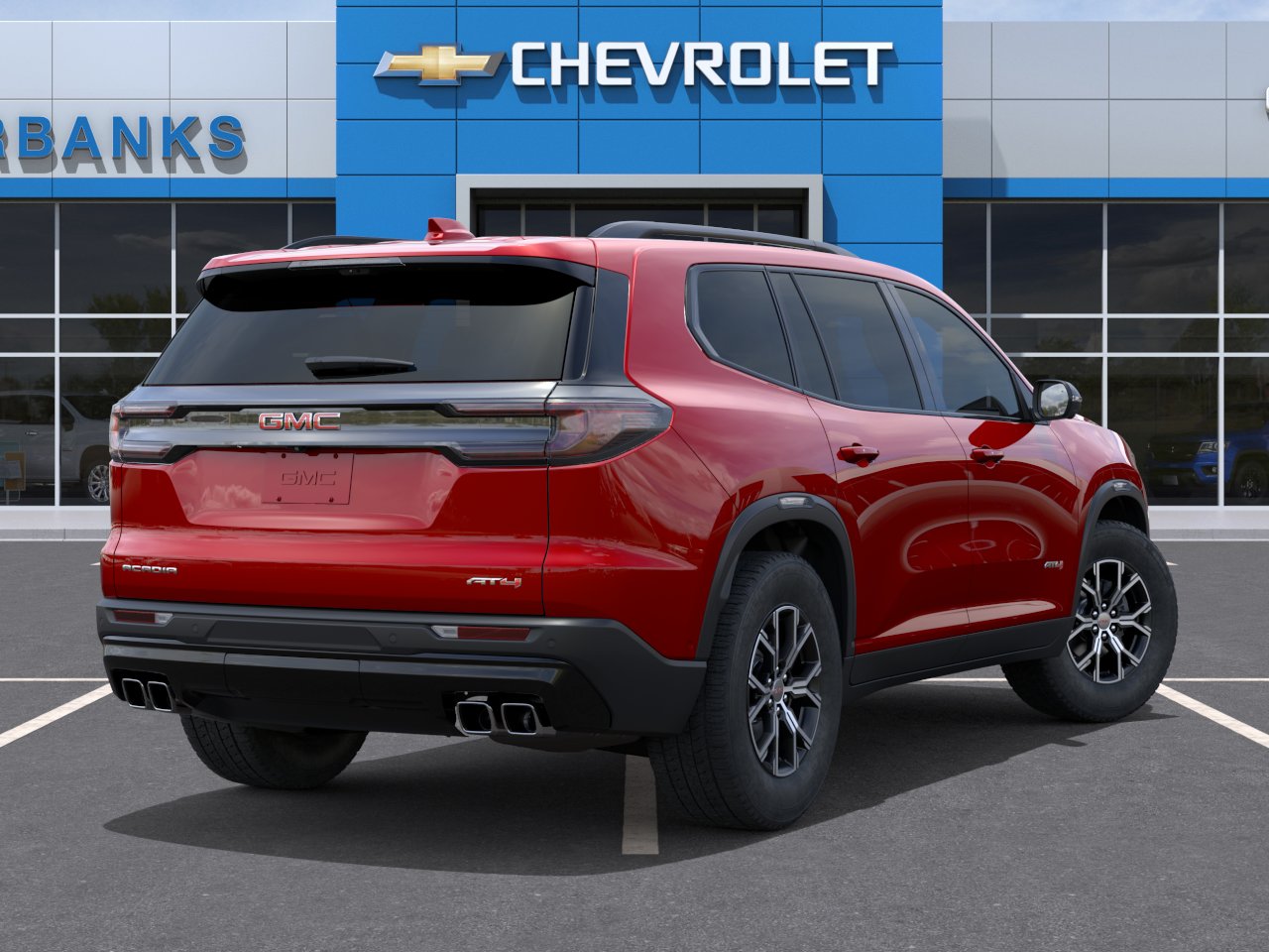 New 2026 Volcanic Red Tintcoat GMC AT4 image 4