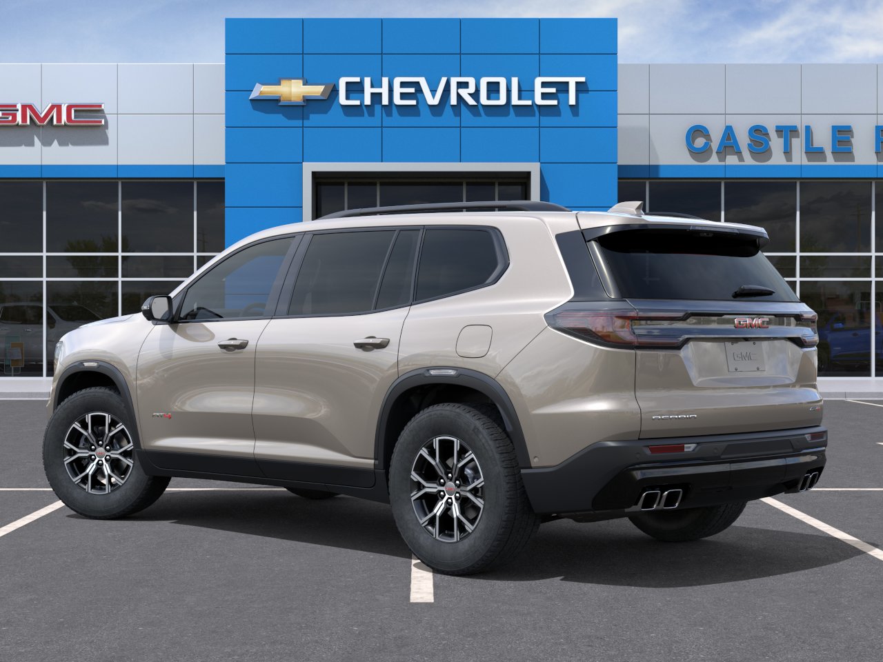 New 2026 Riverstone Metallic GMC AT4 image 36