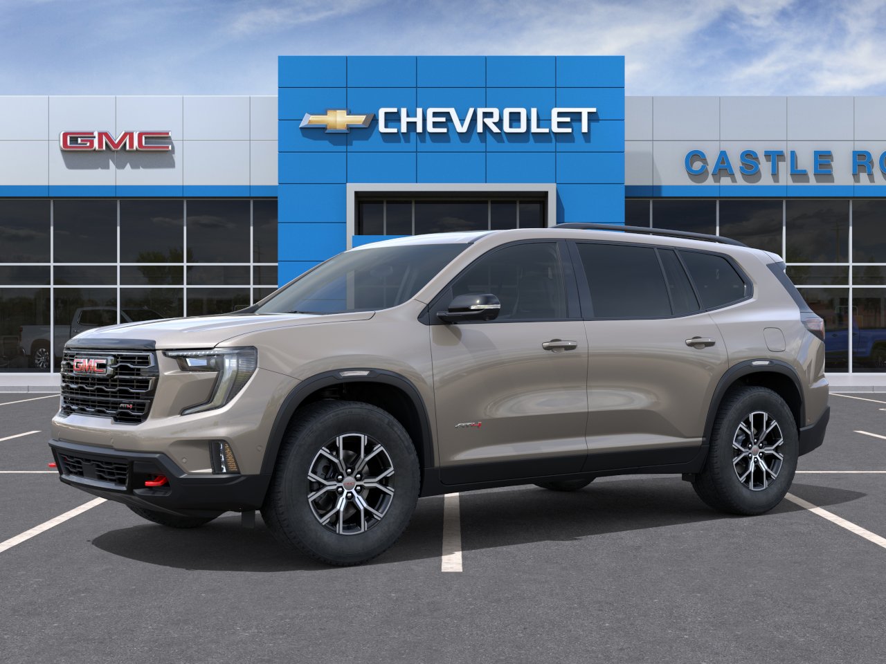 New 2026 Riverstone Metallic GMC AT4 image 35