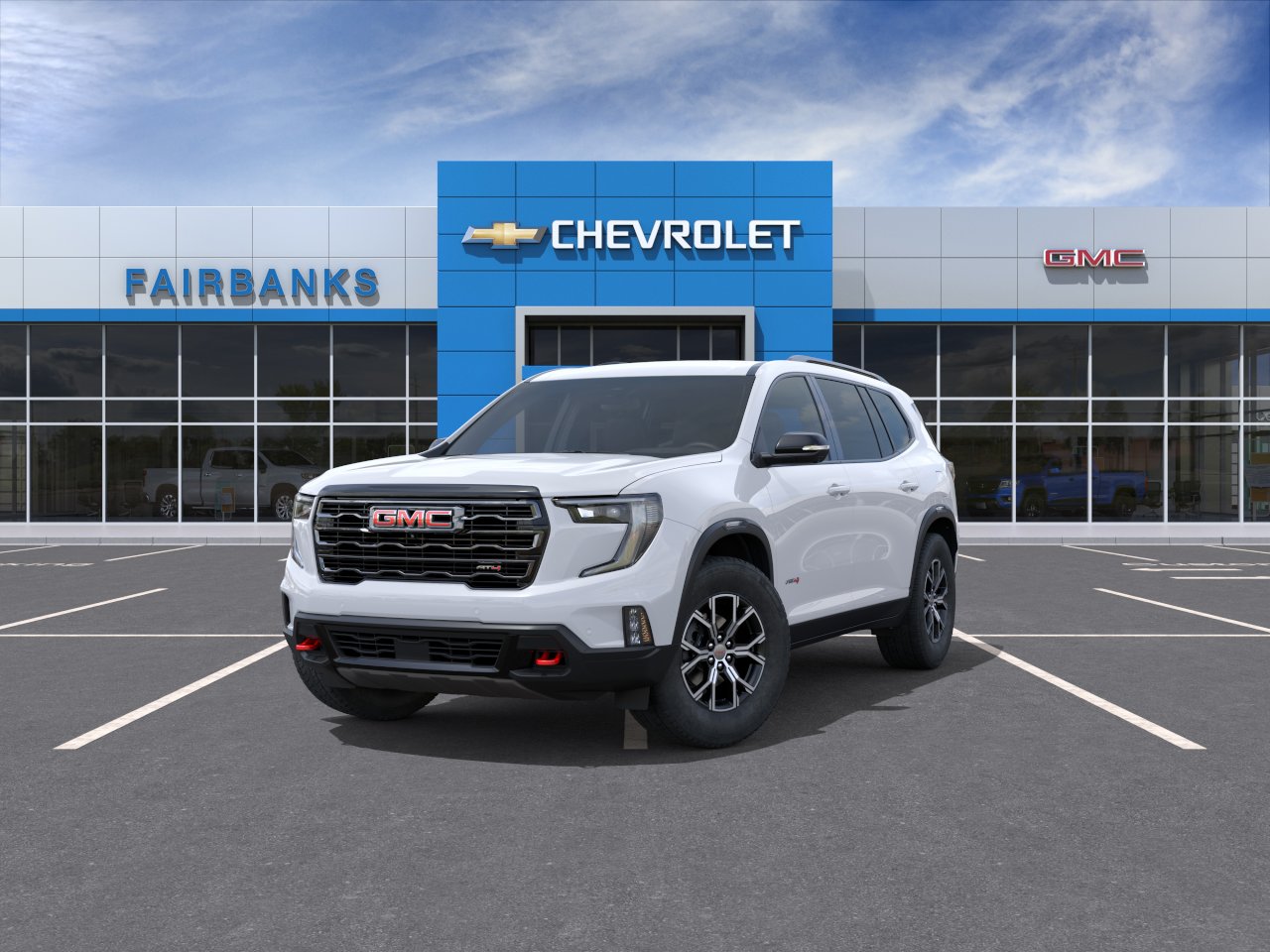 New 2026 Glacier White Tricoat GMC AT4 image 8