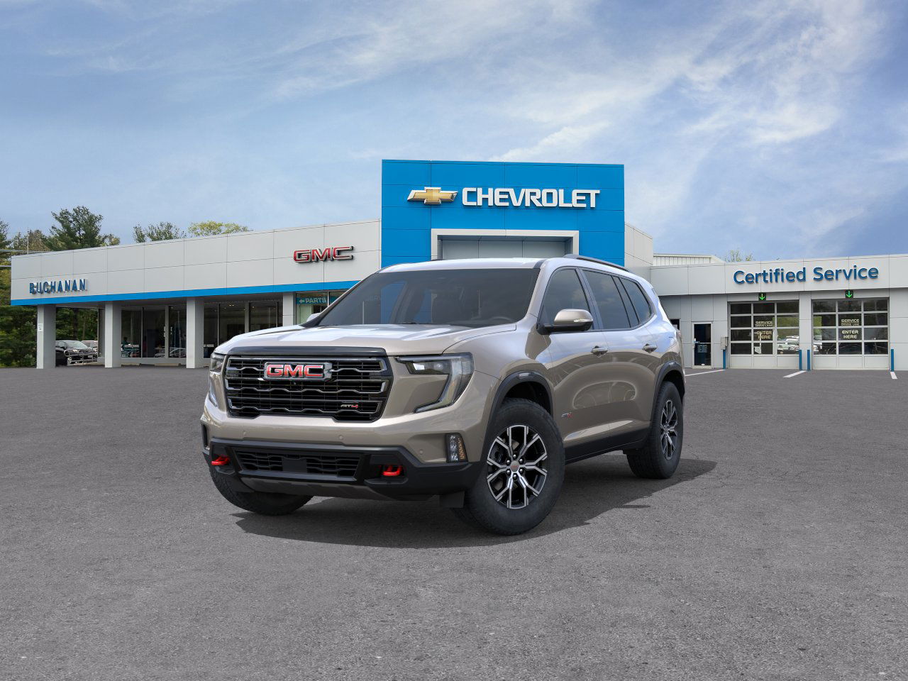 New 2026 Riverstone Metallic GMC AT4 image 32