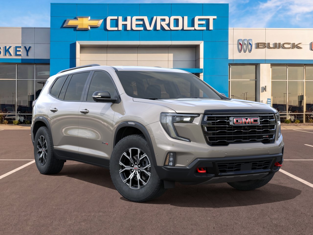 New 2026 Riverstone Metallic GMC AT4 image 31