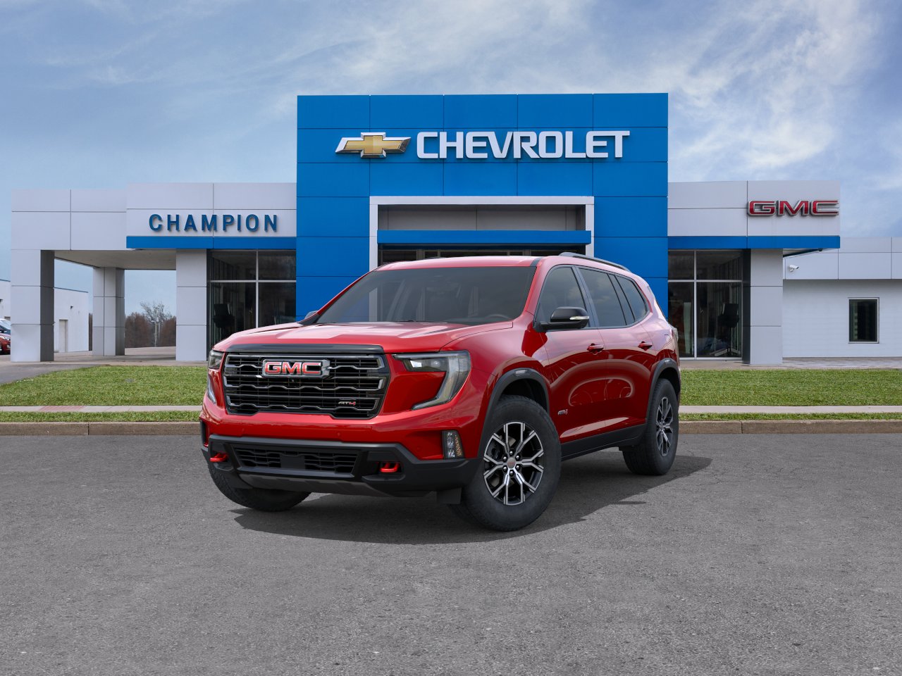 New 2026 Volcanic Red Tintcoat GMC AT4 image 8