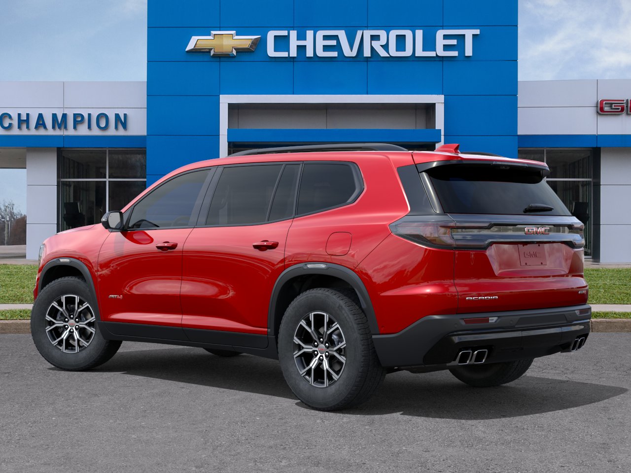 New 2026 Volcanic Red Tintcoat GMC AT4 image 3