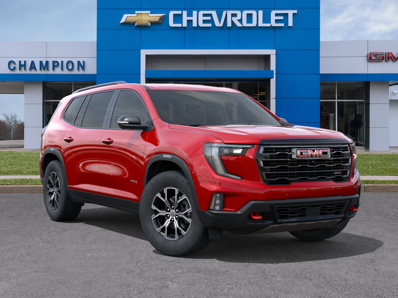 New 2026 Volcanic Red Tintcoat GMC AT4 image 7