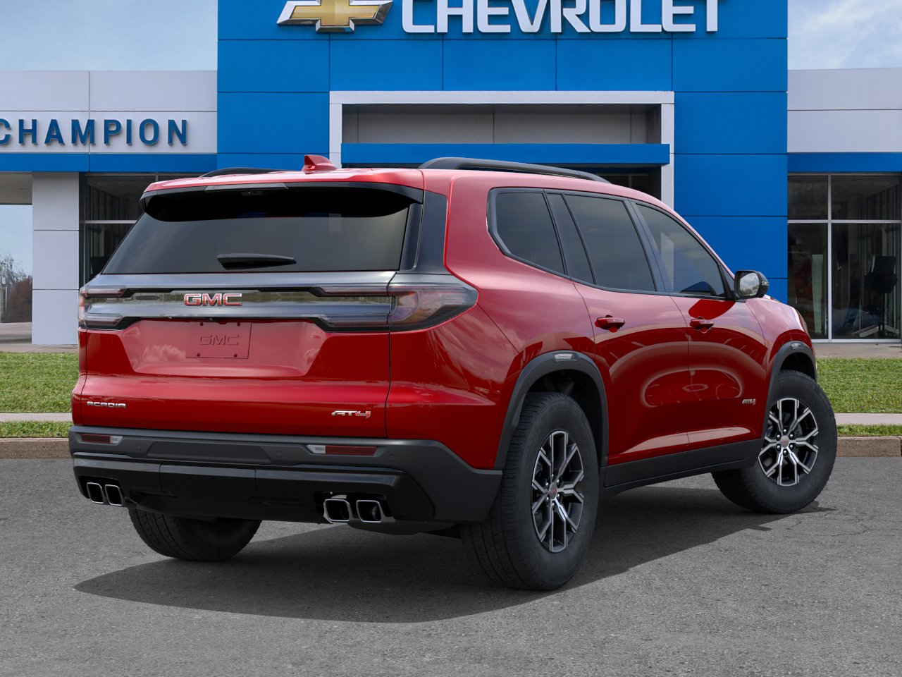 New 2026 Volcanic Red Tintcoat GMC AT4 image 4