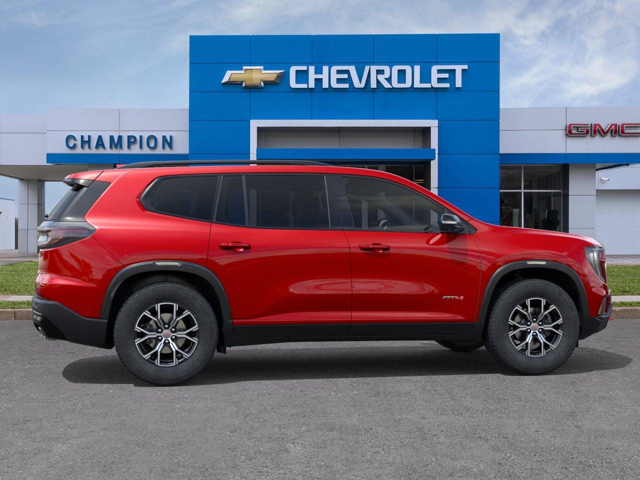 New 2026 Volcanic Red Tintcoat GMC AT4 image 5