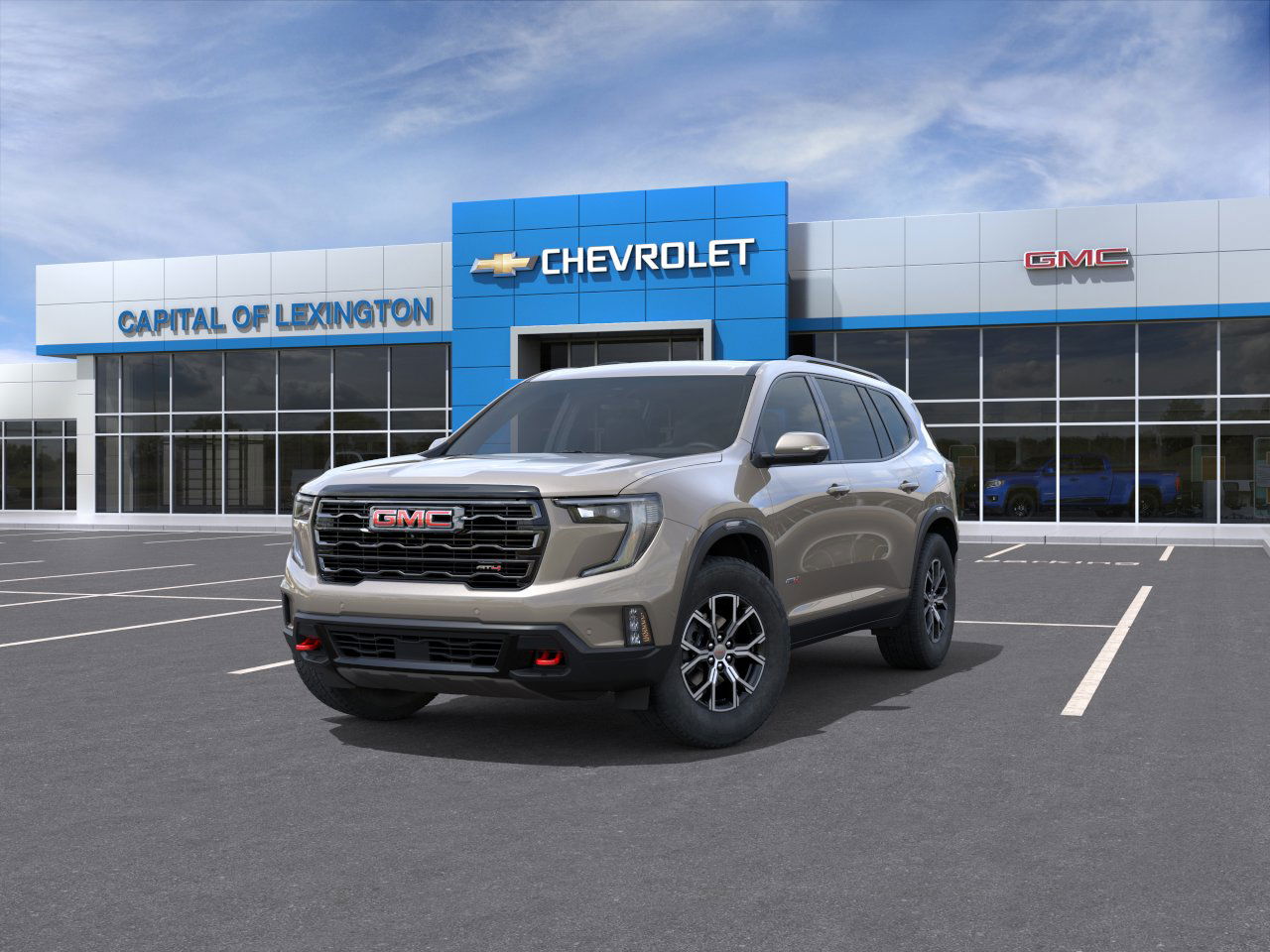 New 2026 Riverstone Metallic GMC AT4 image 32