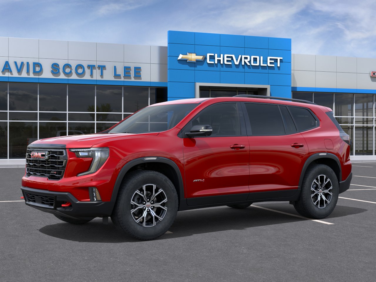 New 2026 Volcanic Red Tintcoat GMC AT4 image 2