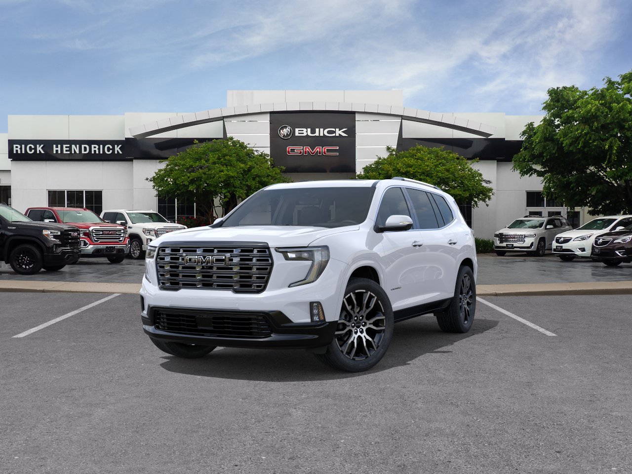 New 2027 Glacier White Tricoat GMC Denali Ultimate image 34