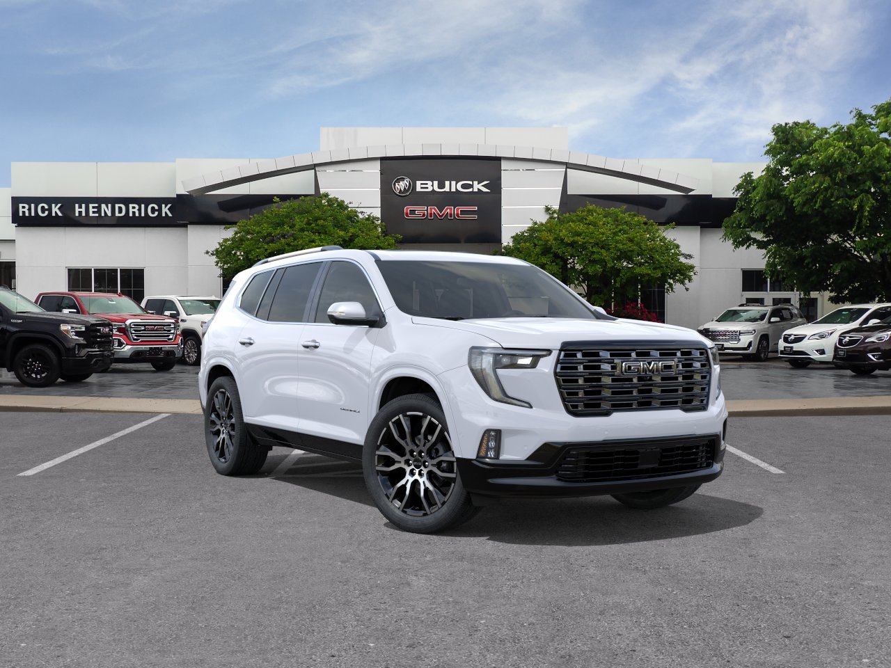 New 2027 Glacier White Tricoat GMC Denali Ultimate image 27