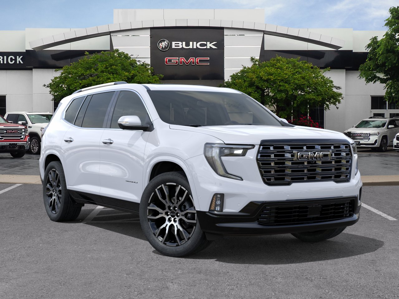 New 2027 Glacier White Tricoat GMC Denali Ultimate image 33