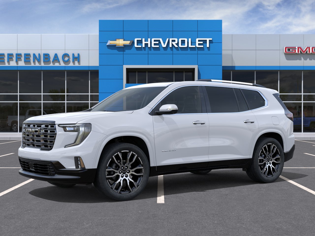 New 2027 Glacier White Tricoat GMC Denali Ultimate image 2