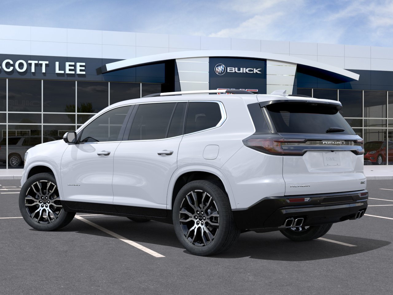 New 2027 Glacier White Tricoat GMC Denali Ultimate image 3