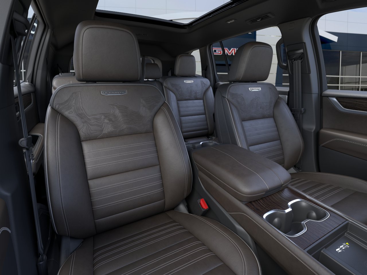 New 2027 Glacier White Tricoat GMC Denali Ultimate image 16