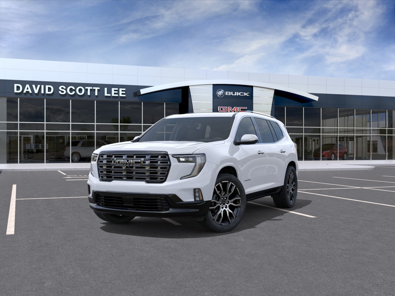 New 2027 Glacier White Tricoat GMC Denali Ultimate image 8