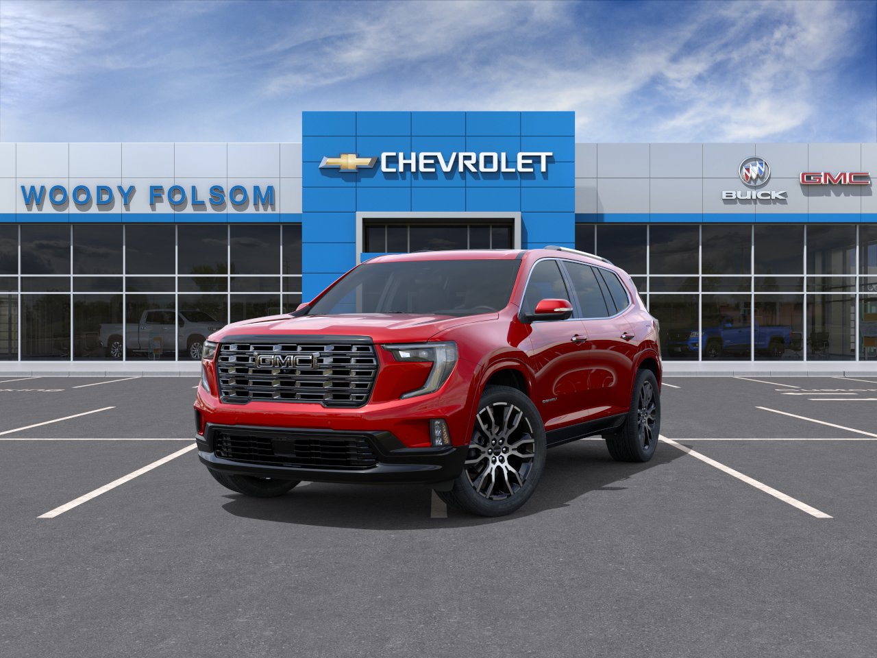 New 2027 Volcanic Red Tintcoat GMC Denali Ultimate image 8