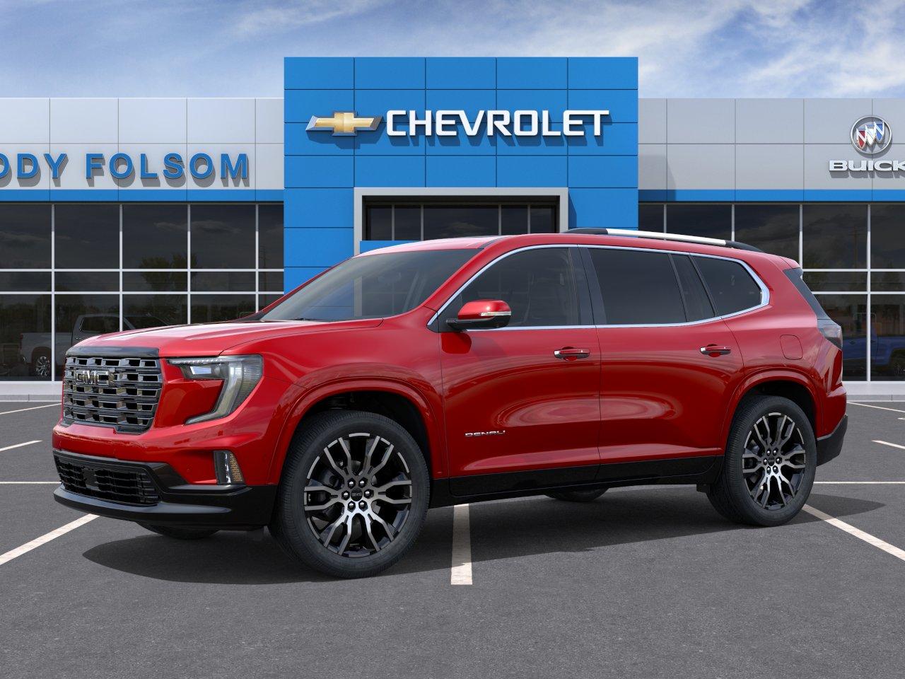 New 2027 Volcanic Red Tintcoat GMC Denali Ultimate image 2