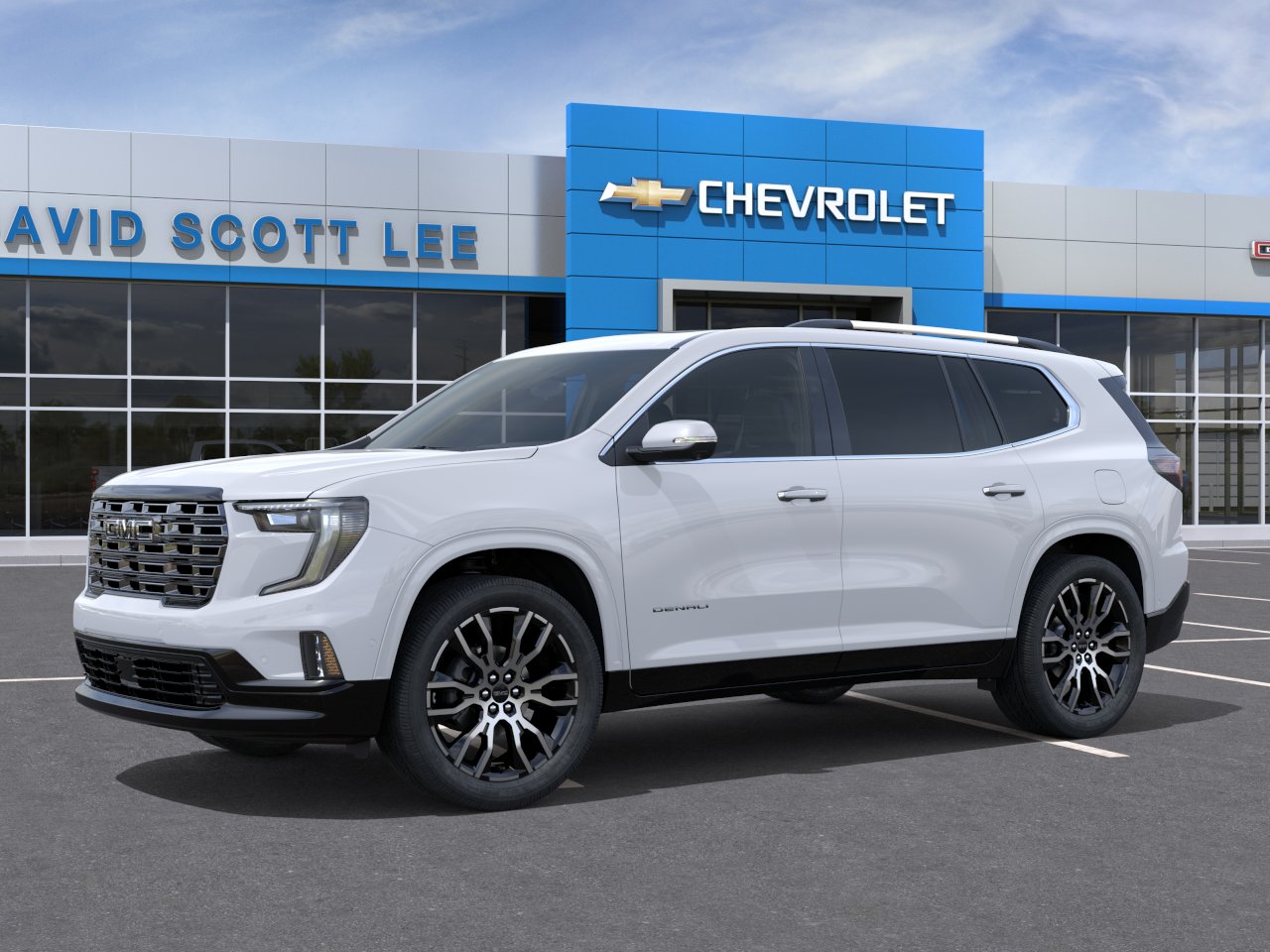 New 2027 Glacier White Tricoat GMC Denali Ultimate image 2