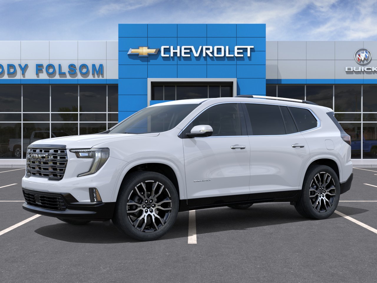 New 2027 Glacier White Tricoat GMC Denali Ultimate image 2