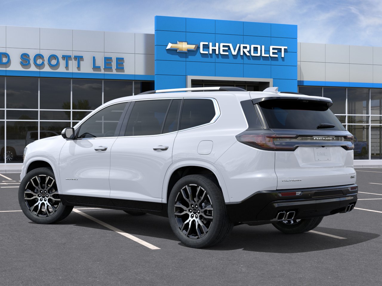 New 2027 Glacier White Tricoat GMC Denali Ultimate image 3